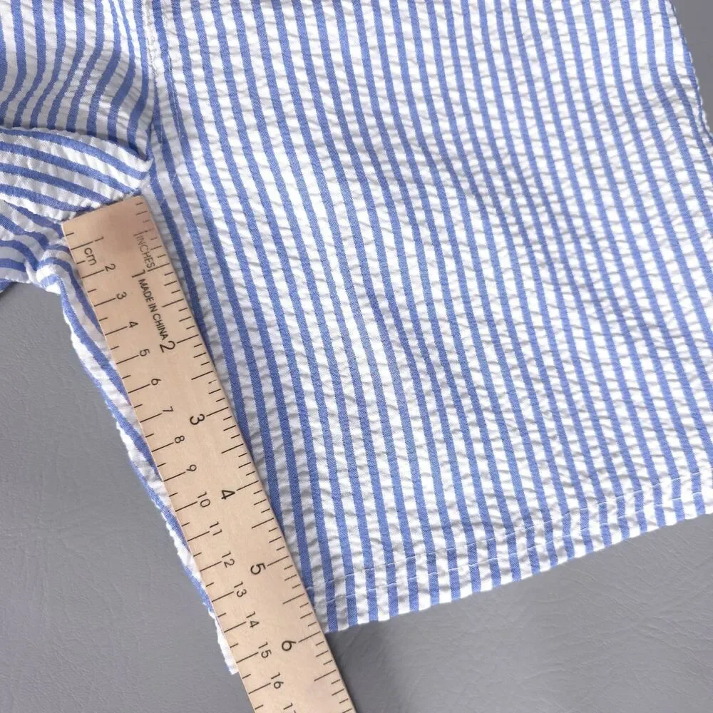 RUGGEDBUTTS Boys Swim Trunks 10 Lot 2 Quick Dry‎ Colorblock Stripe Beach Shorts